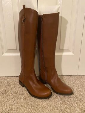 Gianni Bini Cognac Riding Boots